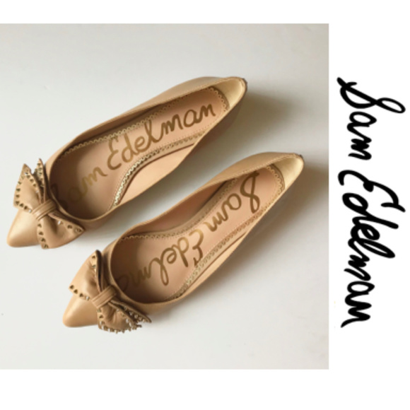 sam edelman tan flats